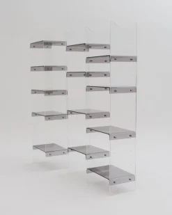 Pamono Methacrylate Shelving Unit by Michael Dumas for Roche Bobois, 1970s, Set of 2><noscript><img width=