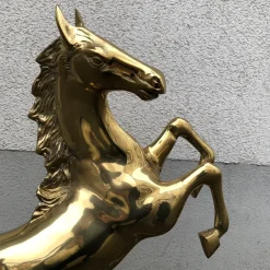 Pamono Mid Century Brass Horse, Italy, 1950s> Mid-Century