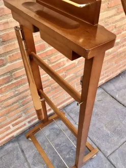 Pamono Mid Century Modern Italian Wood Valet Stand, 1960s><noscript><img width=