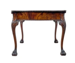 Online Pamono Mid 19th Century Chippendale English Partners Desk, 1860s