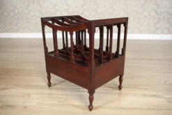 Pamono Mid 20th Century Walnut Magazine Rack, 1950s><noscript><img width=