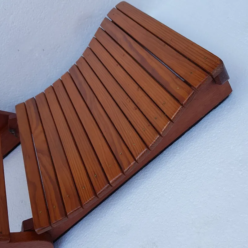 Pamono Mid-Century Adjustable Wooden Children's Beach Chair> Garden Tables