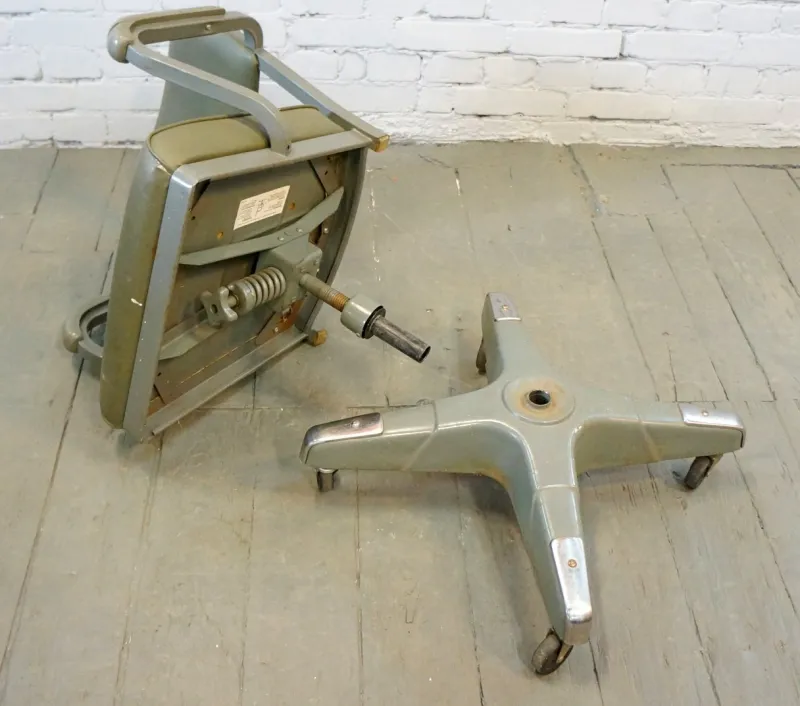 Clearance Pamono Mid-Century American Industrial Steno Desk Chair by Craig McDowell, 1960s