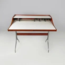 Sale Pamono Mid-Century American Modern Wood & Laminate Desk attributed to George Nelson for Herman Miller, 1960s