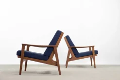 New Pamono Mid-Century Australian Modern Teak Sofa & Armchairs by Parker Furniture, 1950s, Set of 3