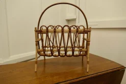 Sale Pamono Mid-Century Bamboo Magazine Rack, 1960