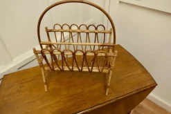 Sale Pamono Mid-Century Bamboo Magazine Rack, 1960