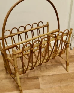 Sale Pamono Mid-Century Bamboo Magazine Rack, 1960