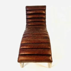 Pamono Mid-Century Bauhaus Chair in Leather and Chrome by Ludwig Mies Van Der Rohe, 1980s><noscript><img width=