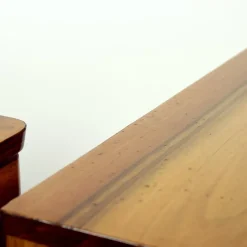 Pamono Mid-Century Bedside Tables in Shellack Walnut, Former Czechoslovakia, 1960s, Set of 2><noscript><img width=