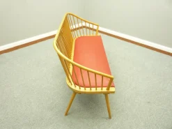 Pamono Mid-Century Beech Bench, 1950s