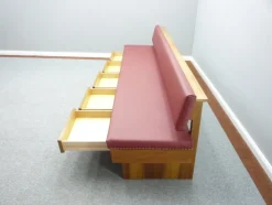 Clearance Pamono Mid-Century Bench with Drawers, 1950s