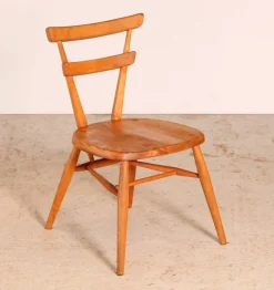 Sale Pamono Mid-Century Blue Dot Children's Chair from Ercol, 1960s