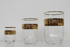 Pamono Mid-Century Bohemia Glasses, 1950s, Set of 20><noscript><img width=