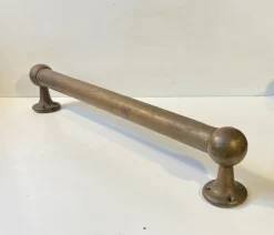 Pamono Mid-Century Brass Towel Rack, 1950s><noscript><img width=