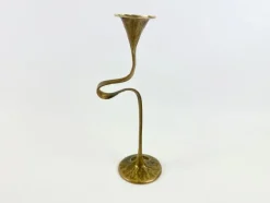 Pamono Mid-Century Bronze Amadeus Series Candleholder attributed to Kurt Jesch for Fratelli Tonini, 1950s> Candleholders