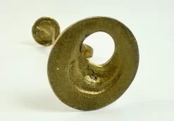 Pamono Mid-Century Bronze Amadeus Series Candleholder attributed to Kurt Jesch for Fratelli Tonini, 1950s><noscript><img width=