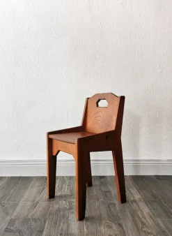 Pamono Mid-Century Brutalist Children's Desks, 1950s, Set of 2><noscript><img width=