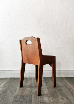 Pamono Mid-Century Brutalist Children's Desks, 1950s, Set of 2><noscript><img width=