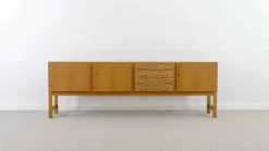 Pamono Mid-Century Brutalist Sideboard in Oak, 1970s> Sideboards & Buffets