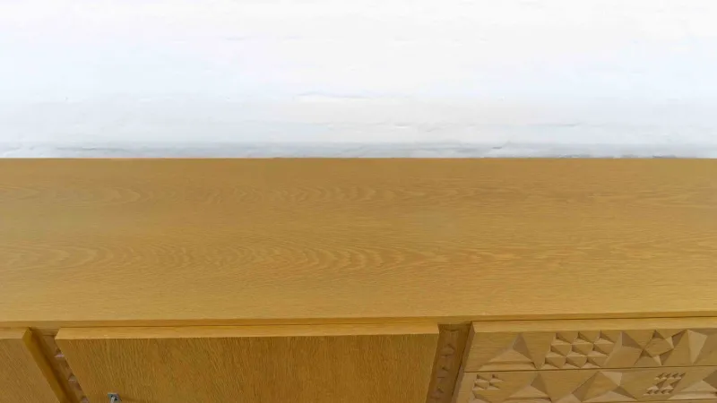 Pamono Mid-Century Brutalist Sideboard in Oak, 1970s> Sideboards & Buffets