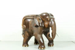 Discount Pamono Mid-Century Carved Elephant Childrens Chair, 1960s
