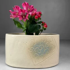 Pamono Mid-Century Ceramic Ikebana Flower Holder, 1950s> Vases