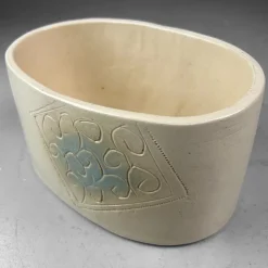 Pamono Mid-Century Ceramic Ikebana Flower Holder, 1950s><noscript><img width=