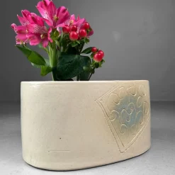 Pamono Mid-Century Ceramic Ikebana Flower Holder, 1950s><noscript><img width=