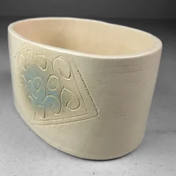 Pamono Mid-Century Ceramic Ikebana Flower Holder, 1950s><noscript><img width=