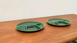 Pamono Mid-Century Ceramic Plates or Bowls from Steuler, West Germany, 1960s, Set of 2> Serving Dishes