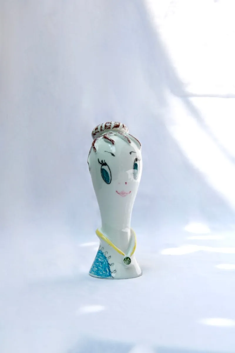 Outlet Pamono Mid-Century Ceramic Salt Shaker by Figini Montecatini, Italy, 1960s