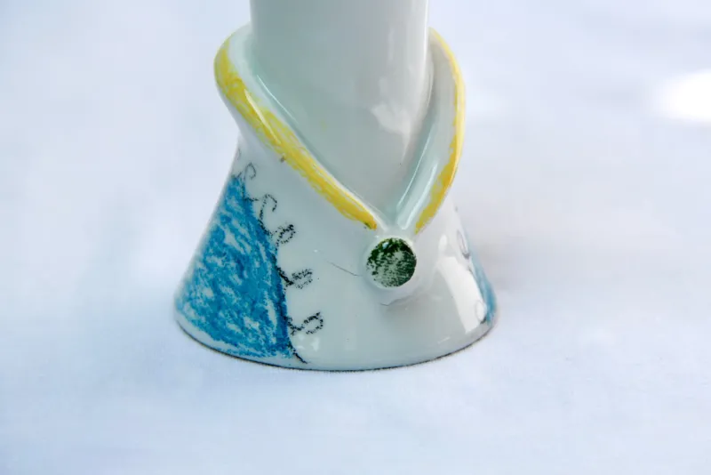 Outlet Pamono Mid-Century Ceramic Salt Shaker by Figini Montecatini, Italy, 1960s