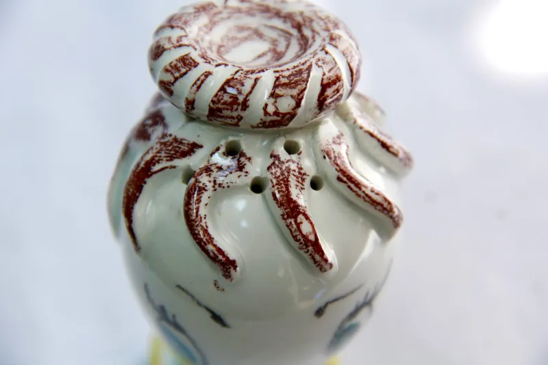 Outlet Pamono Mid-Century Ceramic Salt Shaker by Figini Montecatini, Italy, 1960s