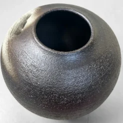 Pamono Mid-Century Ceramic Shigaraki Ikebana Vase, 1970s><noscript><img width=