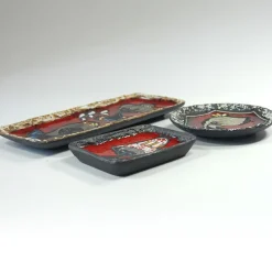 Pamono Mid-Century Ceramics Set from San Marino, Set of 3><noscript><img width=
