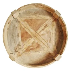 Online Pamono Mid-Century Chakki Grinder Wooden Table