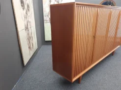 Best Pamono Mid-Century Cherrywood Highboard by Leo Bub, 1950s