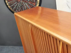Best Pamono Mid-Century Cherrywood Highboard by Leo Bub, 1950s