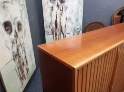 Best Pamono Mid-Century Cherrywood Highboard by Leo Bub, 1950s