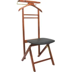 Pamono Mid-Century Clothing Valet Chair by Fratelli Reguitti, Italy, 1950s> Racks, Hooks & Valets