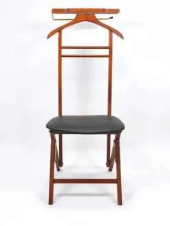 Pamono Mid-Century Clothing Valet Chair by Fratelli Reguitti, Italy, 1950s><noscript><img width=
