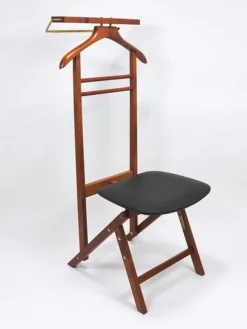 Pamono Mid-Century Clothing Valet Chair by Fratelli Reguitti, Italy, 1950s><noscript><img width=