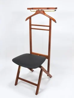 Pamono Mid-Century Clothing Valet Chair by Fratelli Reguitti, Italy, 1950s><noscript><img width=