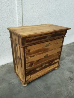Pamono Mid-Century Commode with Turned Legs> Dressers, Commodes & Chests