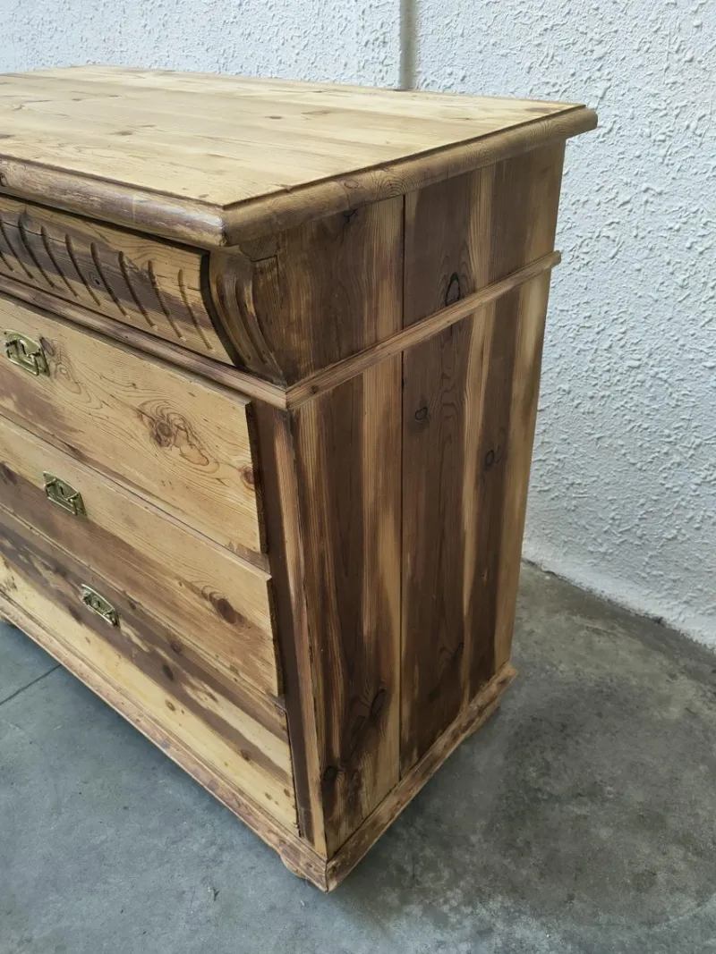 Pamono Mid-Century Commode with Turned Legs> Dressers, Commodes & Chests