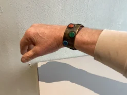 Pamono Mid-Century Copper and Enamal Bracelet, 1970s> Bracelets