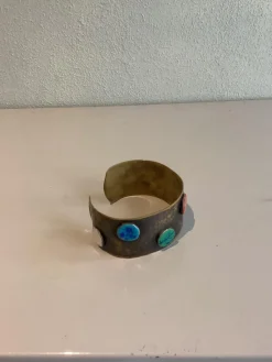 Pamono Mid-Century Copper and Enamal Bracelet, 1970s> Bracelets