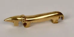 Hot Pamono Mid-Century Dachshund Bottle Opener from Walter Bosse, 1955