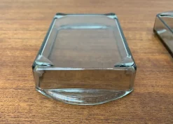 Online Pamono Mid-Century Danish Cabaret Glass Trays from Holmegaard, 1960s, Set of 3